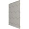Ekena Millwork 19 5/8in. W x 19 5/8in. H Honeycomb EnduraWall Decorative 3D Wall Panel Covers 2.67 Sq. Ft. WP20X20HBECE - alternate 2